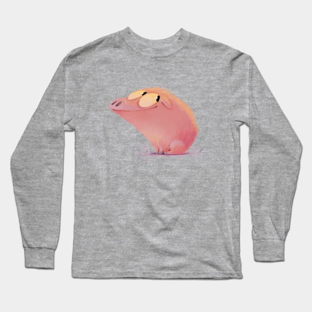 little piggy Long Sleeve T-Shirt by Ramonelli